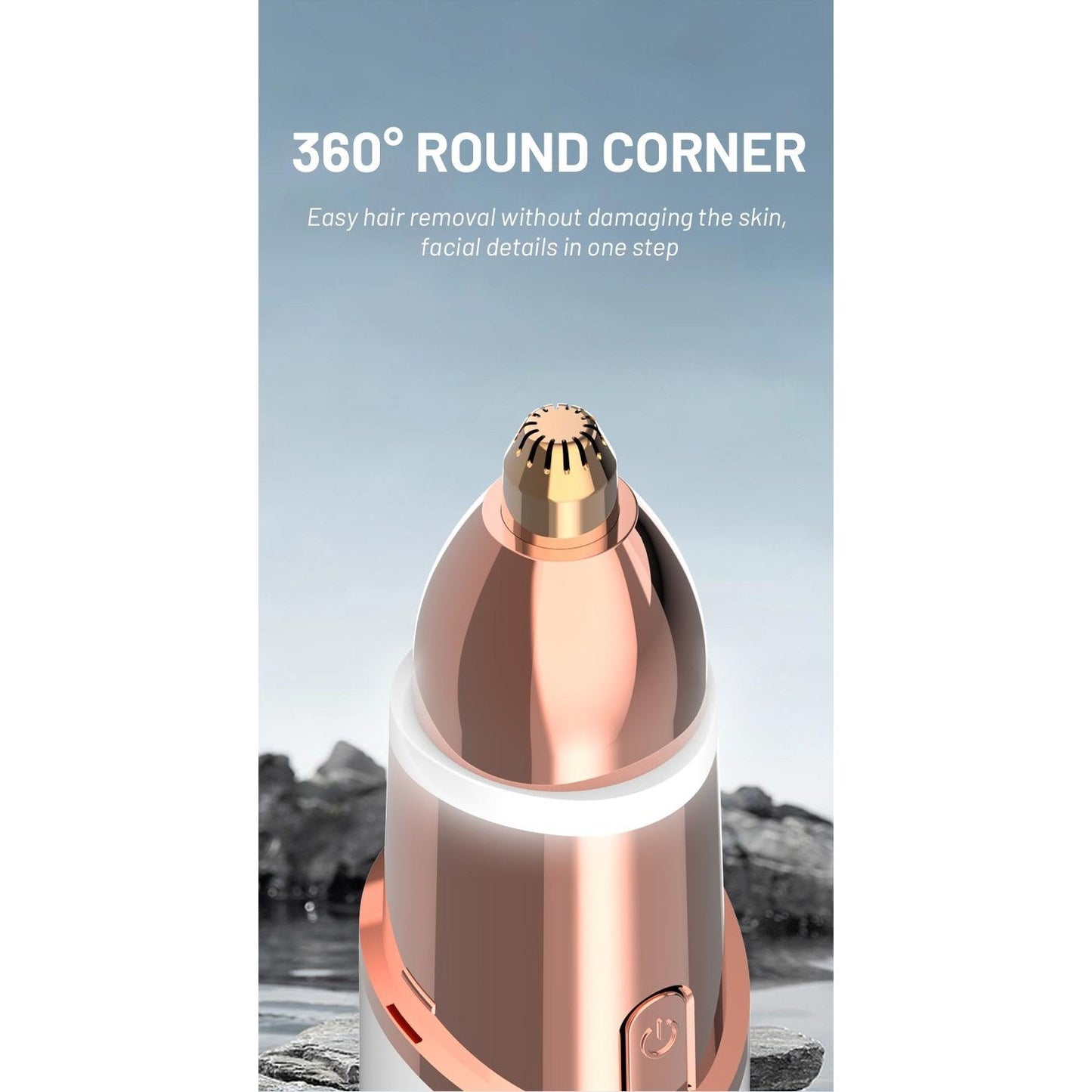 Premium 2-in-1 Facial Hair Remover & Nose Trimmer VIP