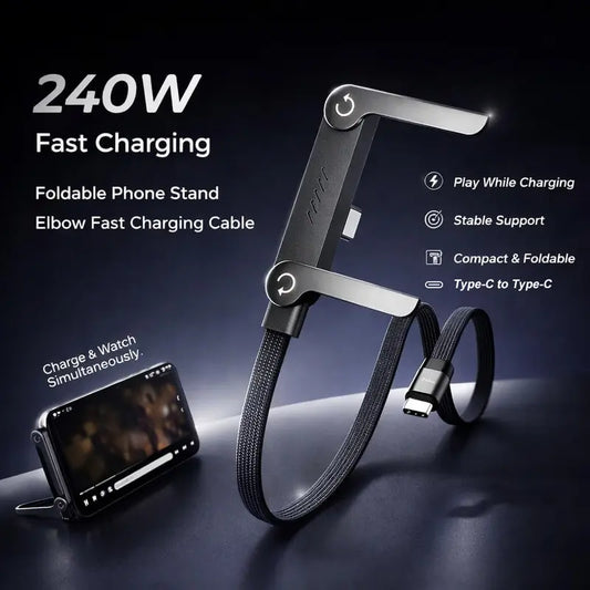 Invisible Stand Type-C Charger Cable